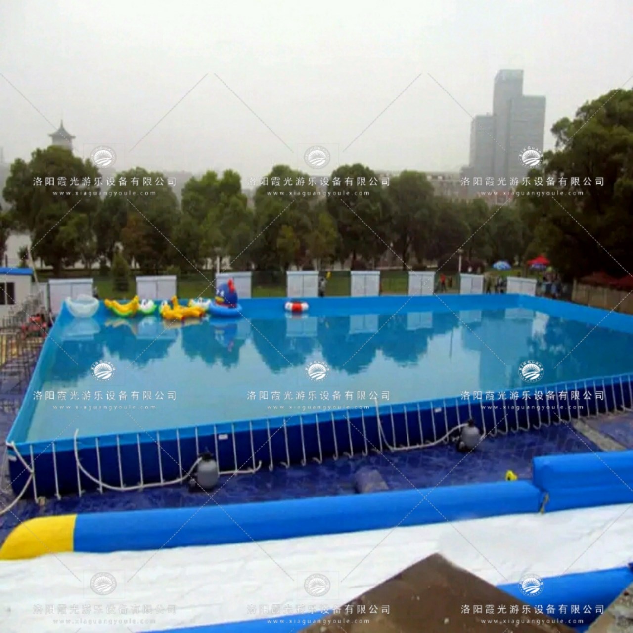 陇县大型支架游泳池